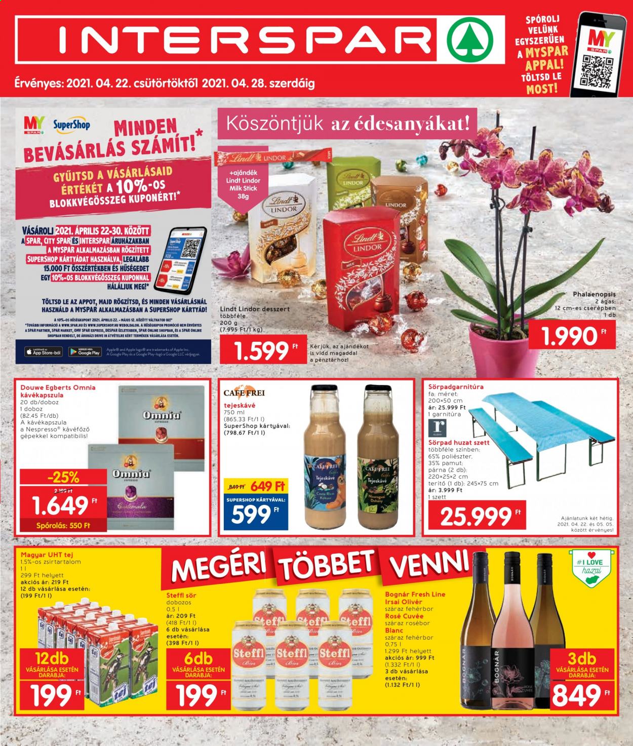 INTERSPAR akciós újságok - 2021.04.22 - 2021.04.28. Oldal 1