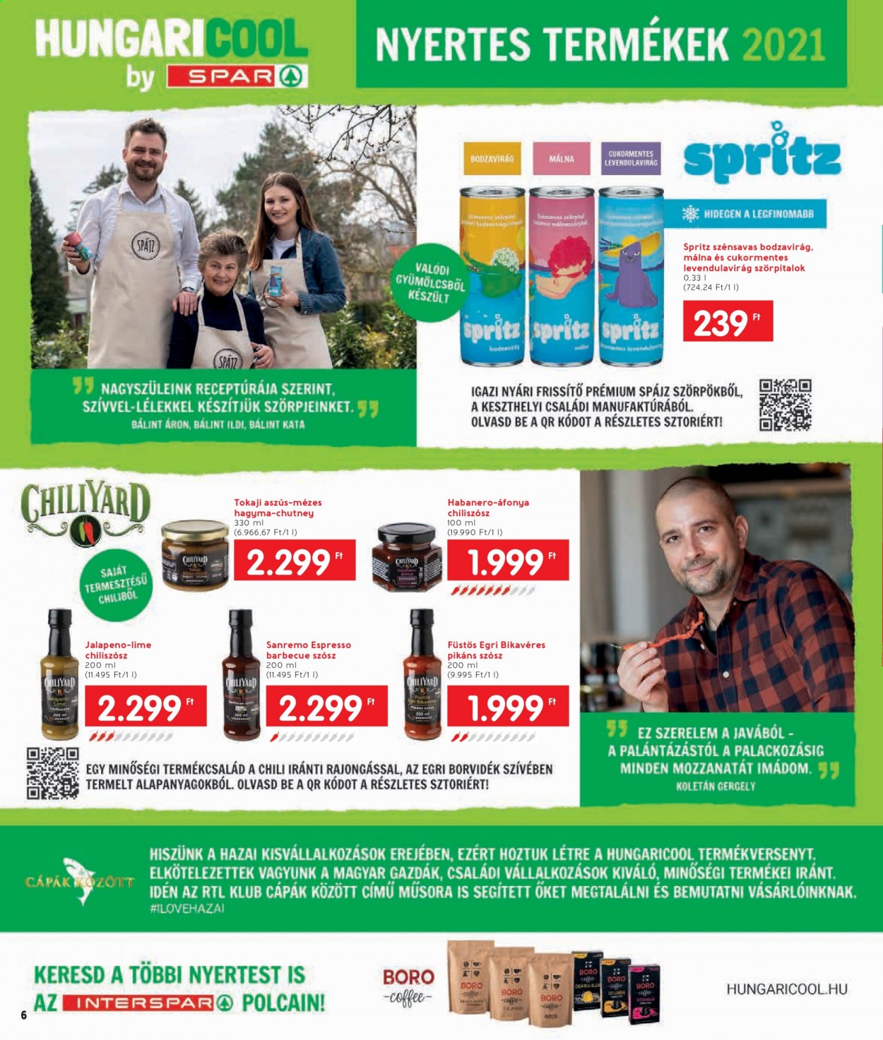 INTERSPAR akciós újságok - 2021.04.22 - 2021.04.28. Oldal 6