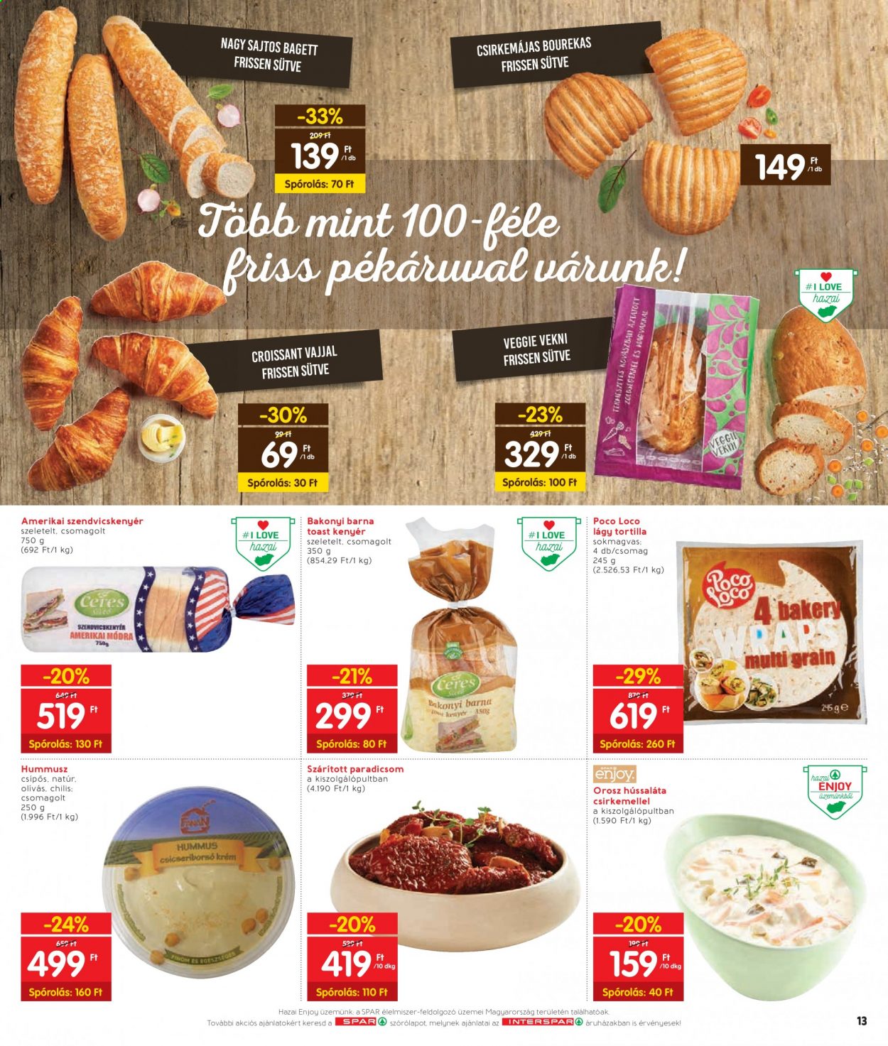 INTERSPAR akciós újságok - 2021.04.22 - 2021.04.28. Oldal 13