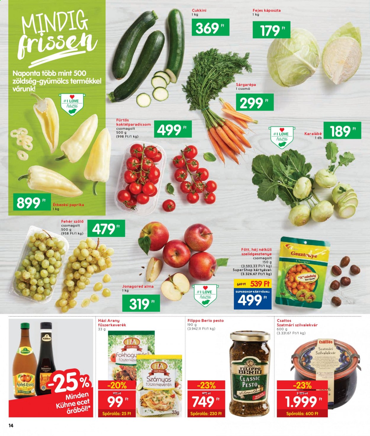 INTERSPAR akciós újságok - 2021.04.22 - 2021.04.28. Oldal 14
