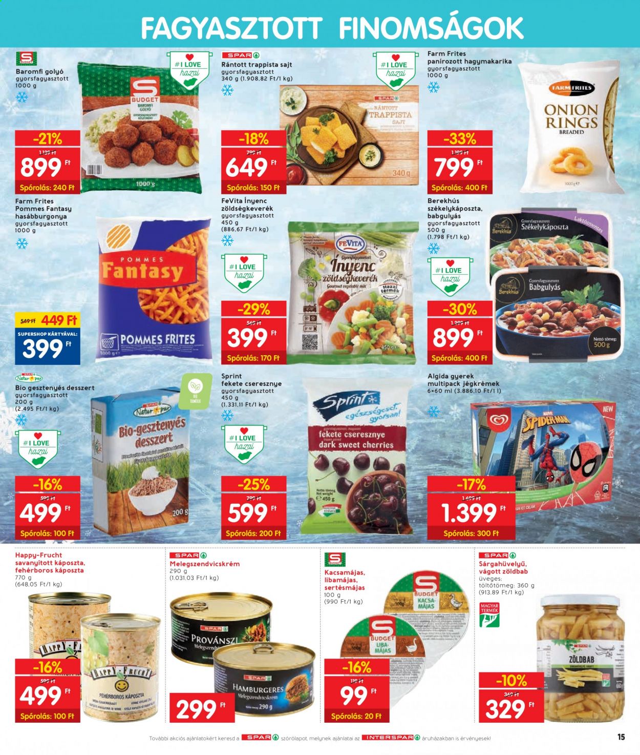 INTERSPAR akciós újságok - 2021.04.22 - 2021.04.28. Oldal 15