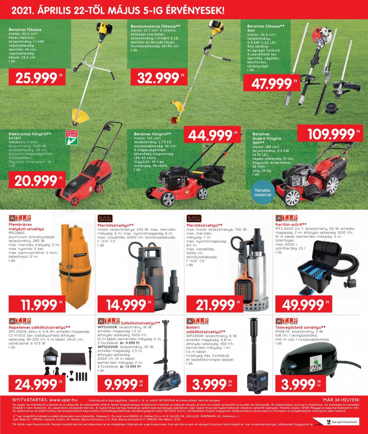 INTERSPAR akciós újságok - 2021.04.22 - 2021.04.28. Oldal 23