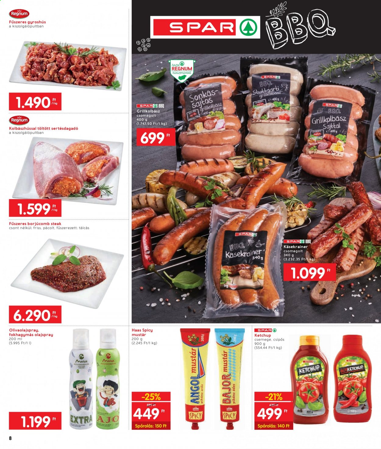INTERSPAR akciós újságok - 2021.04.22 - 2021.04.28. Oldal 8
