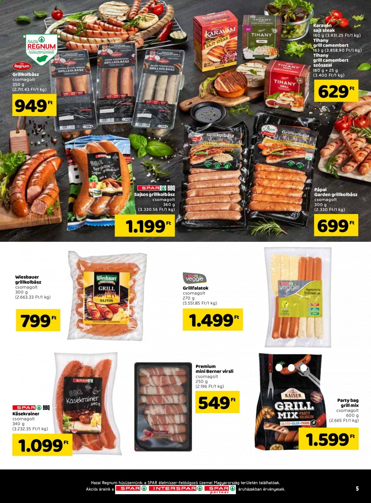 SPAR akciós újságok - 2021.04.22 - 2021.04.28. Oldal 5
