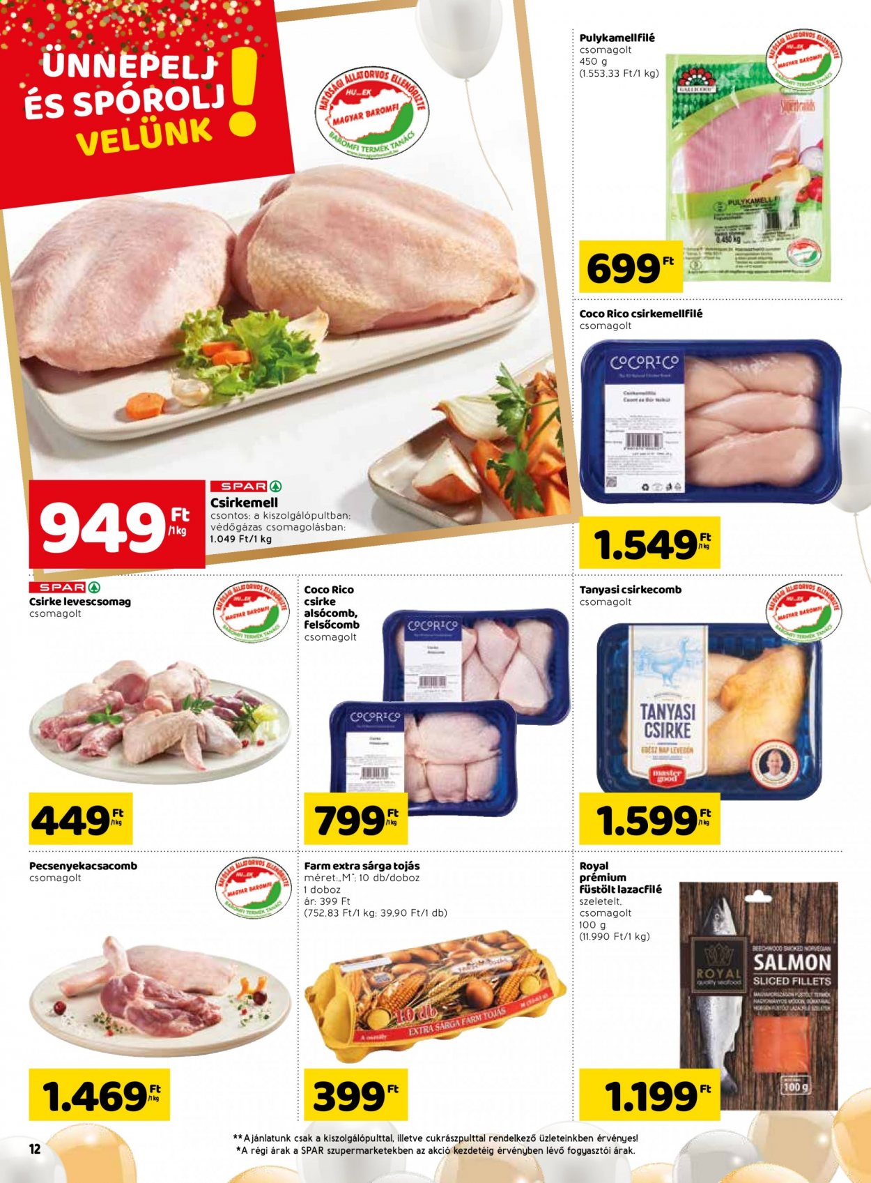 SPAR akciós újságok - 2021.04.22 - 2021.04.28. Oldal 12