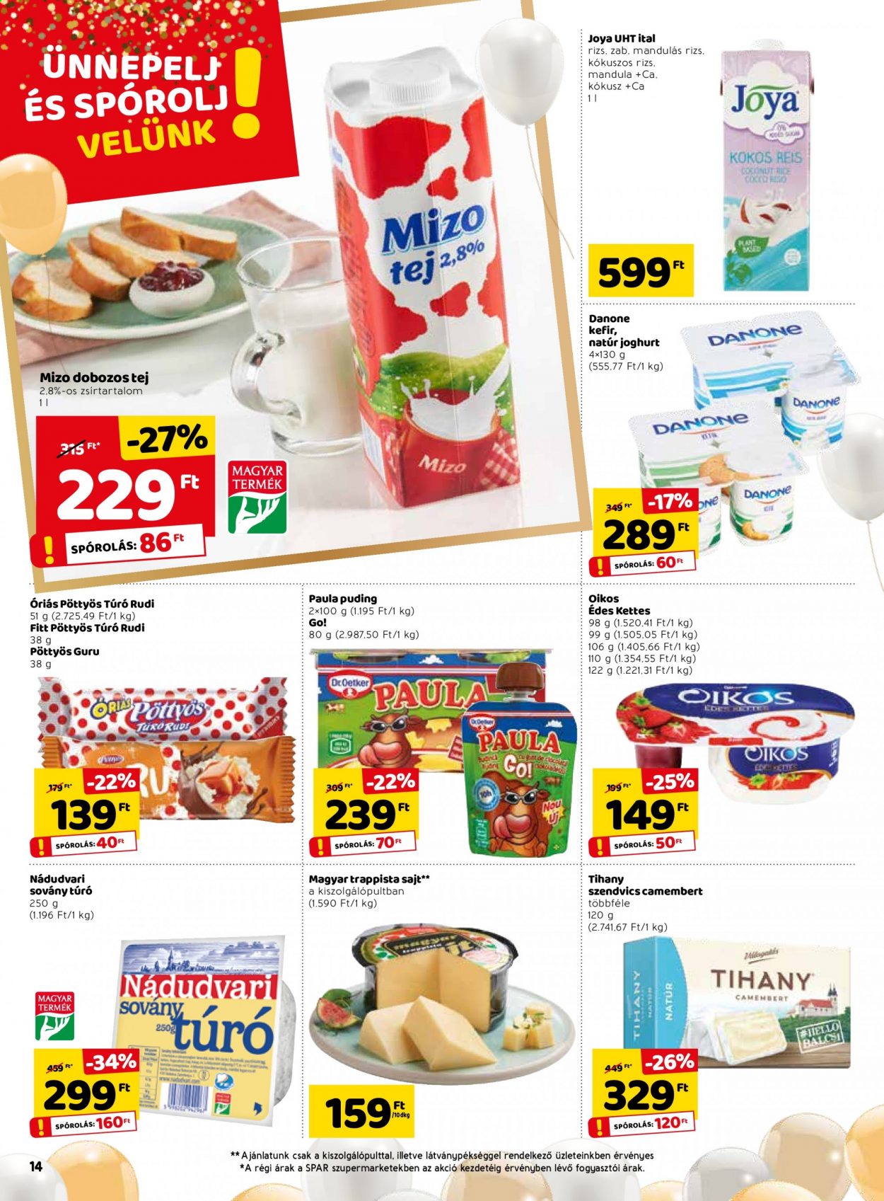 SPAR akciós újságok - 2021.04.22 - 2021.04.28. Oldal 14