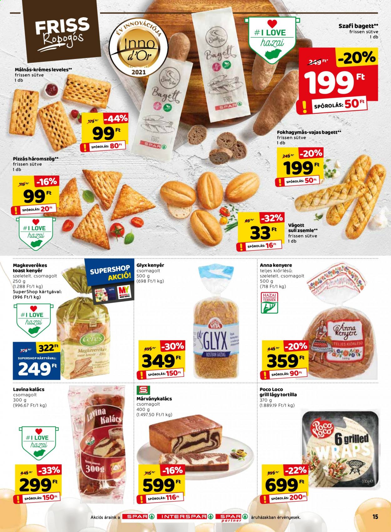 SPAR akciós újságok - 2021.04.22 - 2021.04.28. Oldal 15