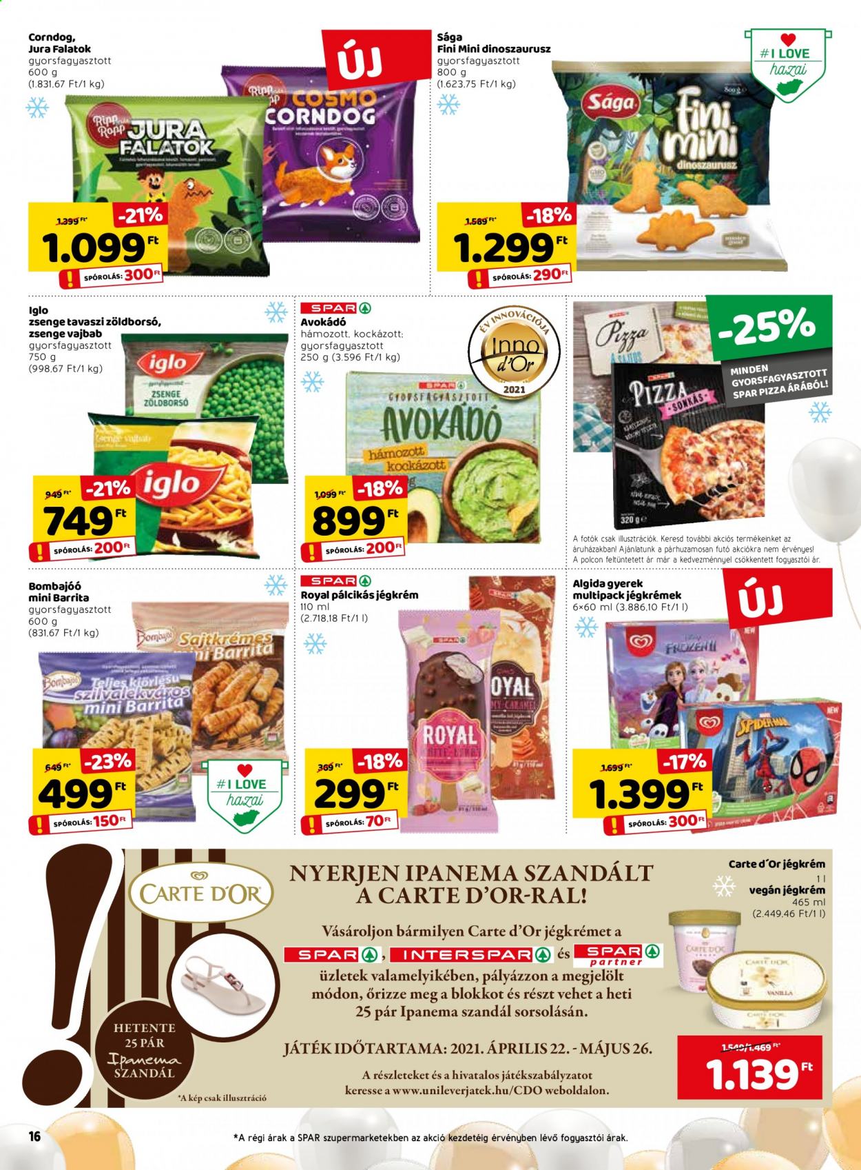 SPAR akciós újságok - 2021.04.22 - 2021.04.28. Oldal 16