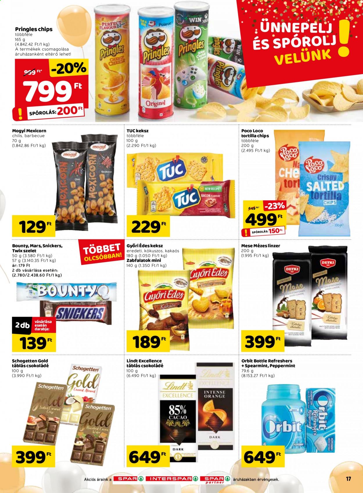 SPAR akciós újságok - 2021.04.22 - 2021.04.28. Oldal 17