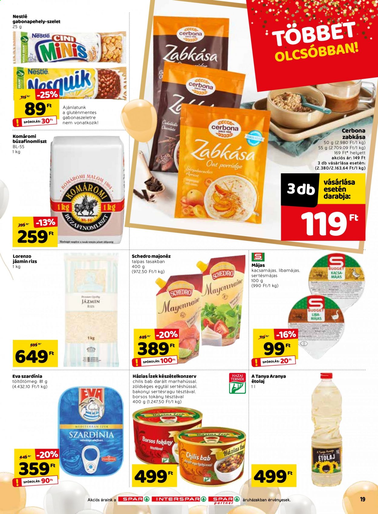 SPAR akciós újságok - 2021.04.22 - 2021.04.28. Oldal 19