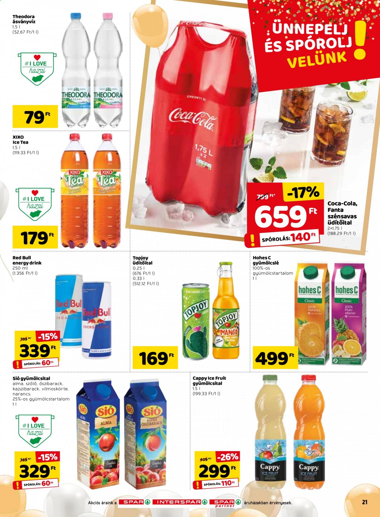 SPAR akciós újságok - 2021.04.22 - 2021.04.28. Oldal 21