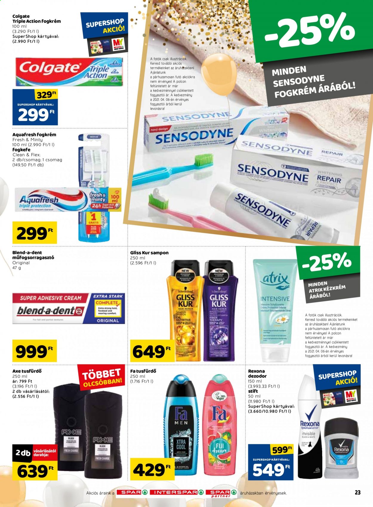 SPAR akciós újságok - 2021.04.22 - 2021.04.28. Oldal 23