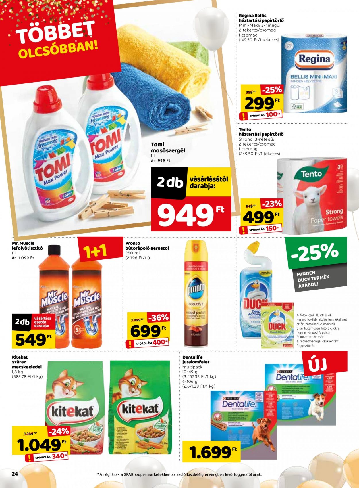 SPAR akciós újságok - 2021.04.22 - 2021.04.28. Oldal 24