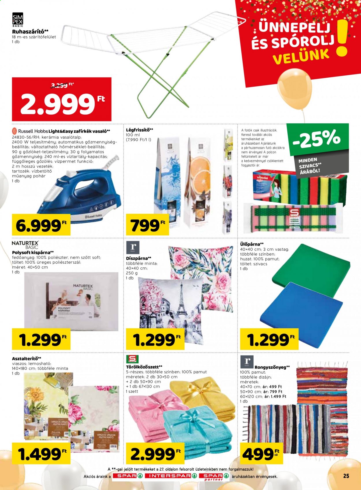SPAR akciós újságok - 2021.04.22 - 2021.04.28. Oldal 25