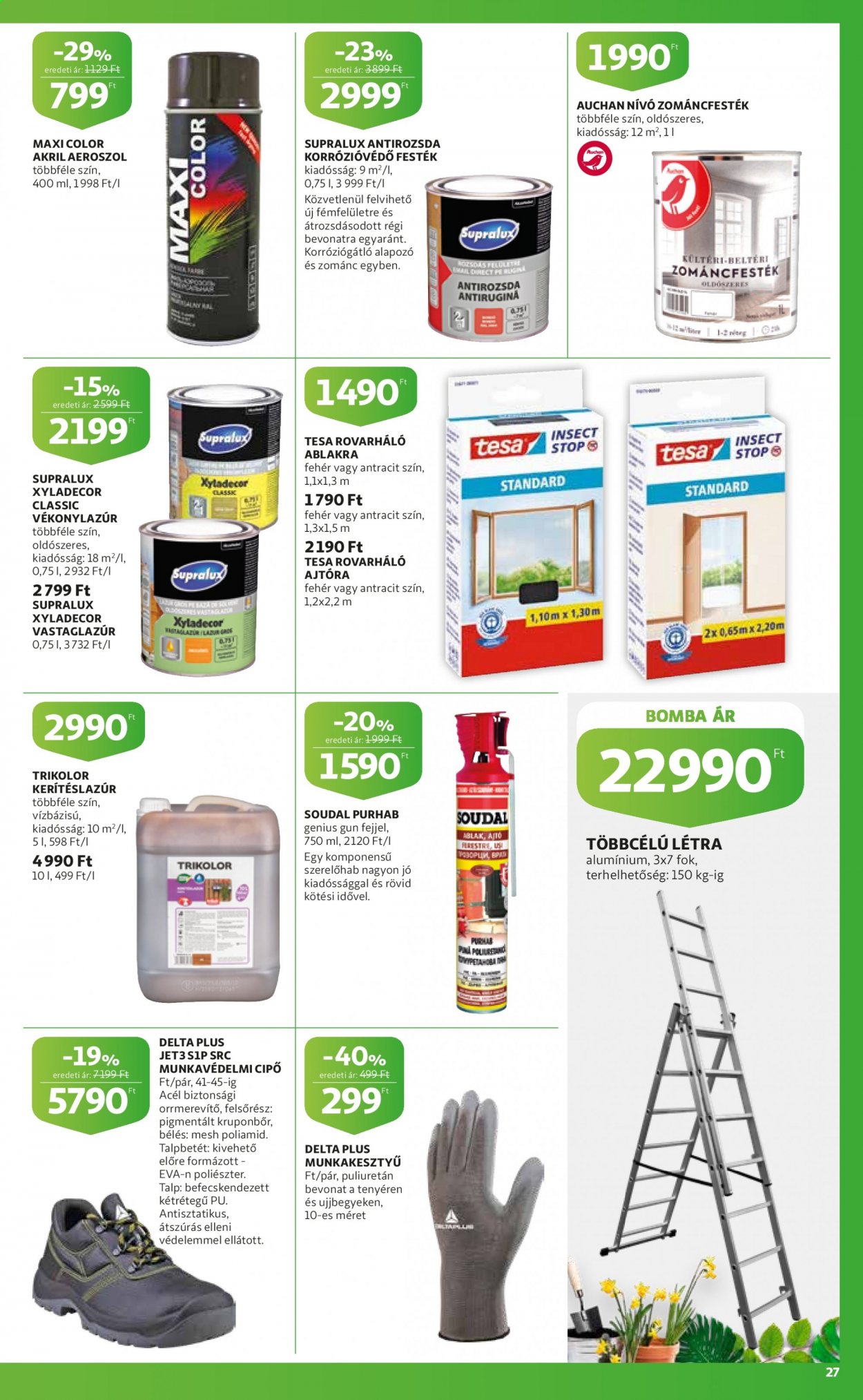 Auchan akciós újságok - 2021.04.22 - 2021.05.05. Oldal 27