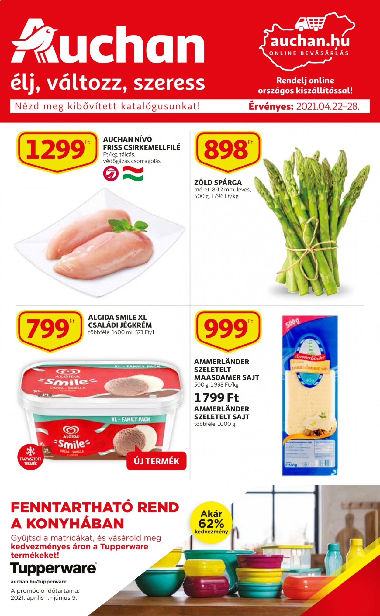 Auchan akciós újságok - 2021.04.22 - 2021.04.28. Oldal 1