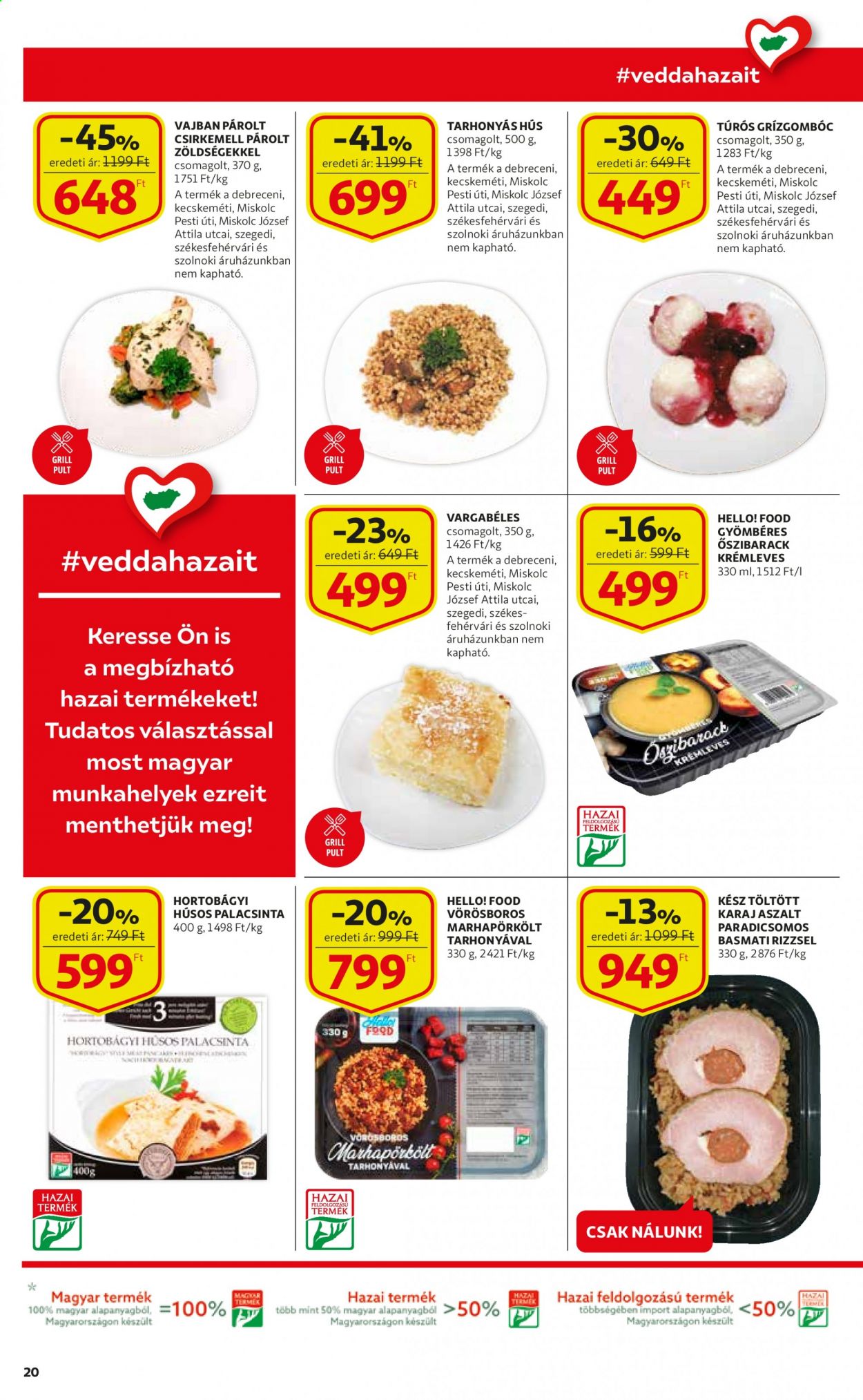 Auchan akciós újságok - 2021.04.22 - 2021.04.28. Oldal 20