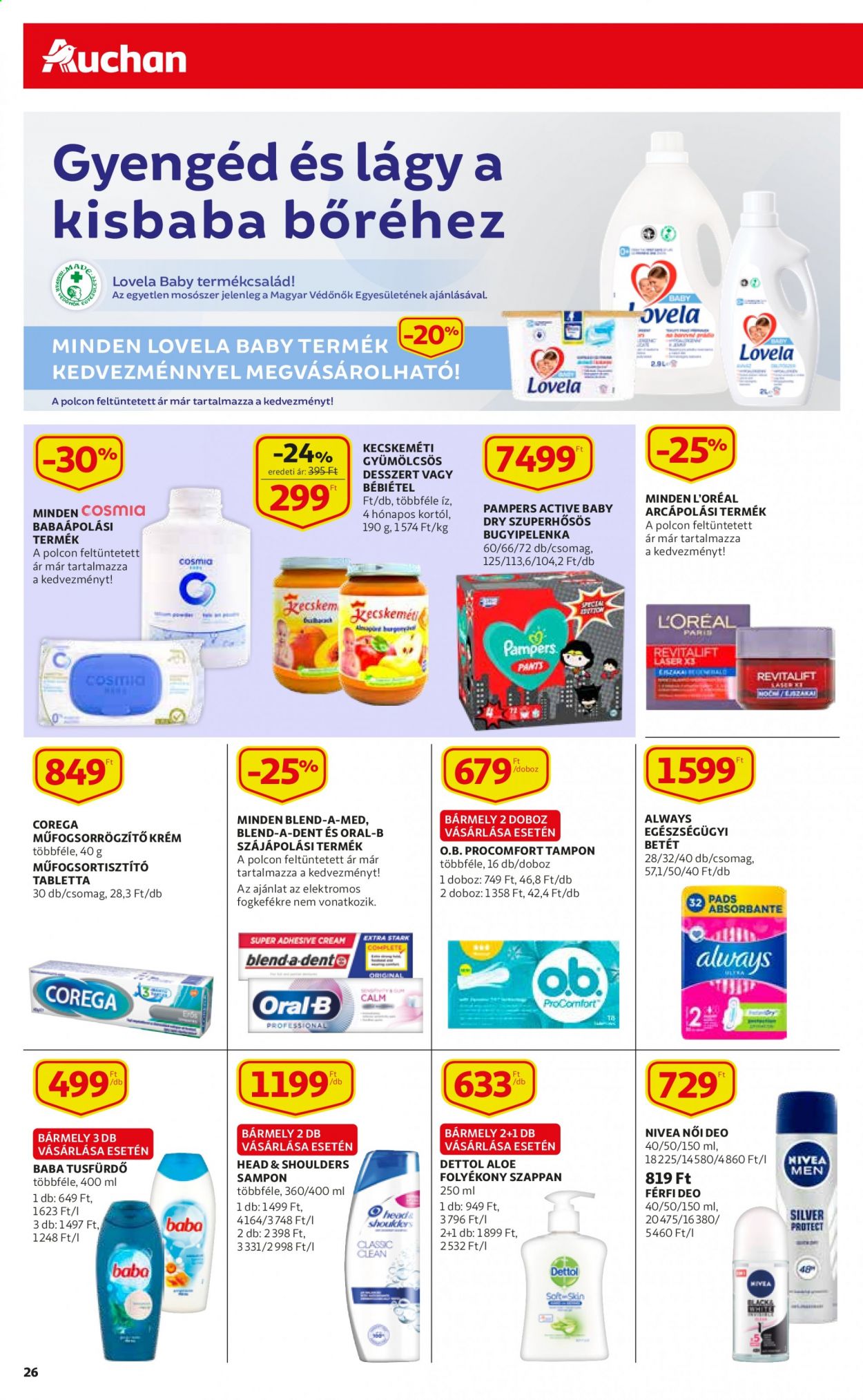 Auchan akciós újságok - 2021.04.22 - 2021.04.28. Oldal 26
