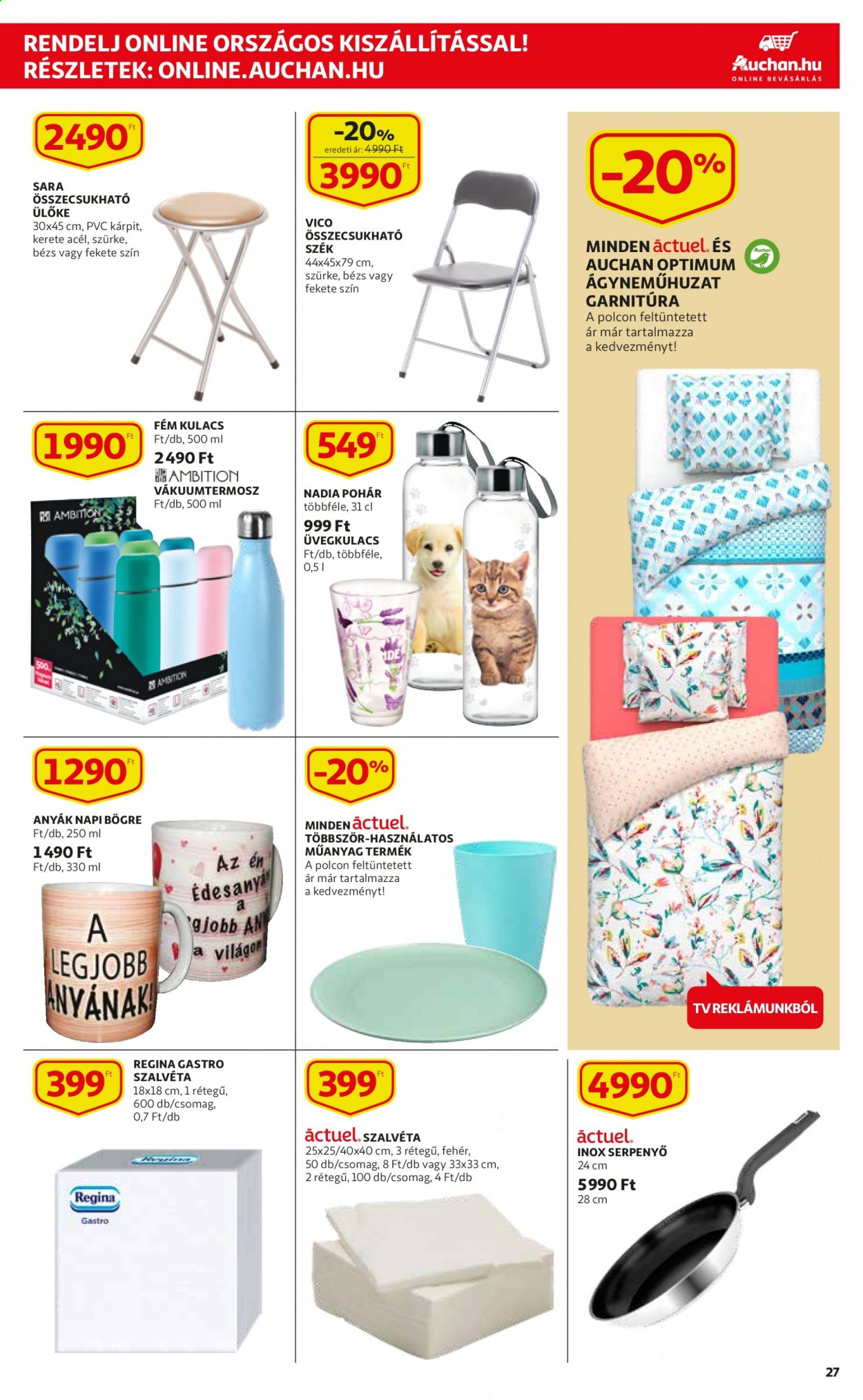 Auchan akciós újságok - 2021.04.22 - 2021.04.28. Oldal 27
