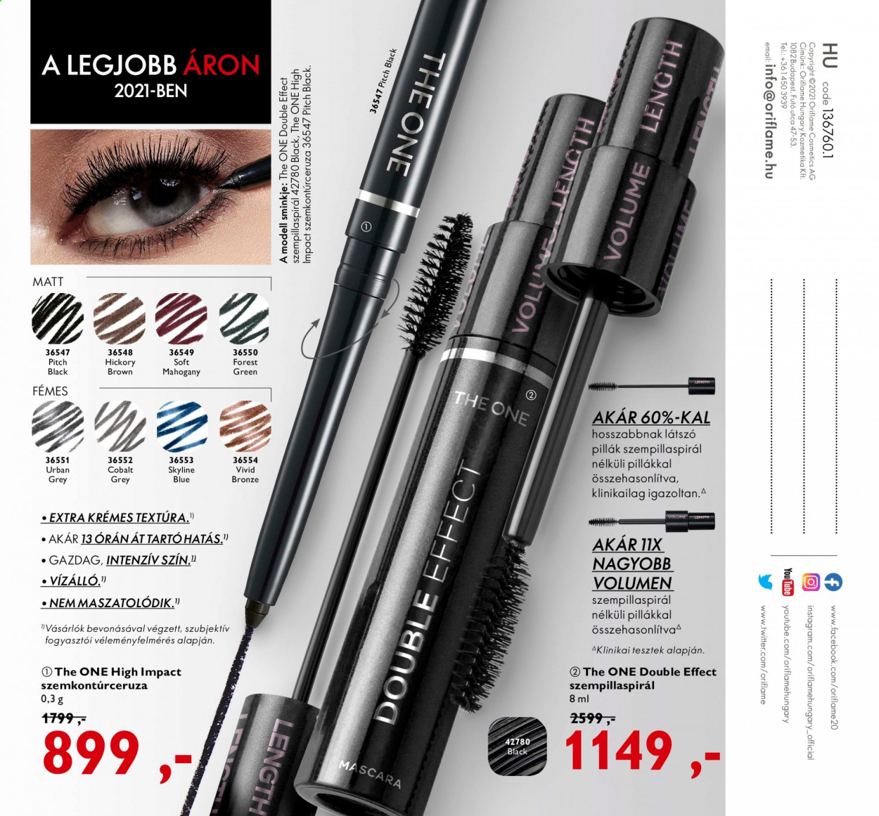 Oriflame akciós újságok - 2021.04.20 - 2021.05.10. Oldal 135