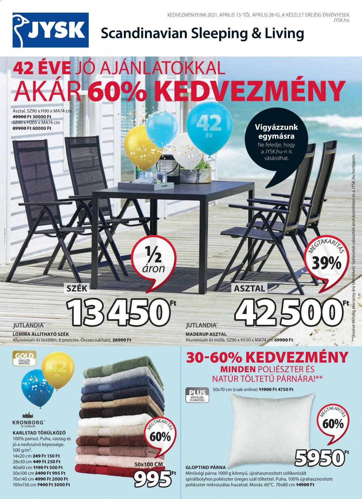 JYSK akciós újságok - 2021.04.15 - 2021.04.21. Oldal 24