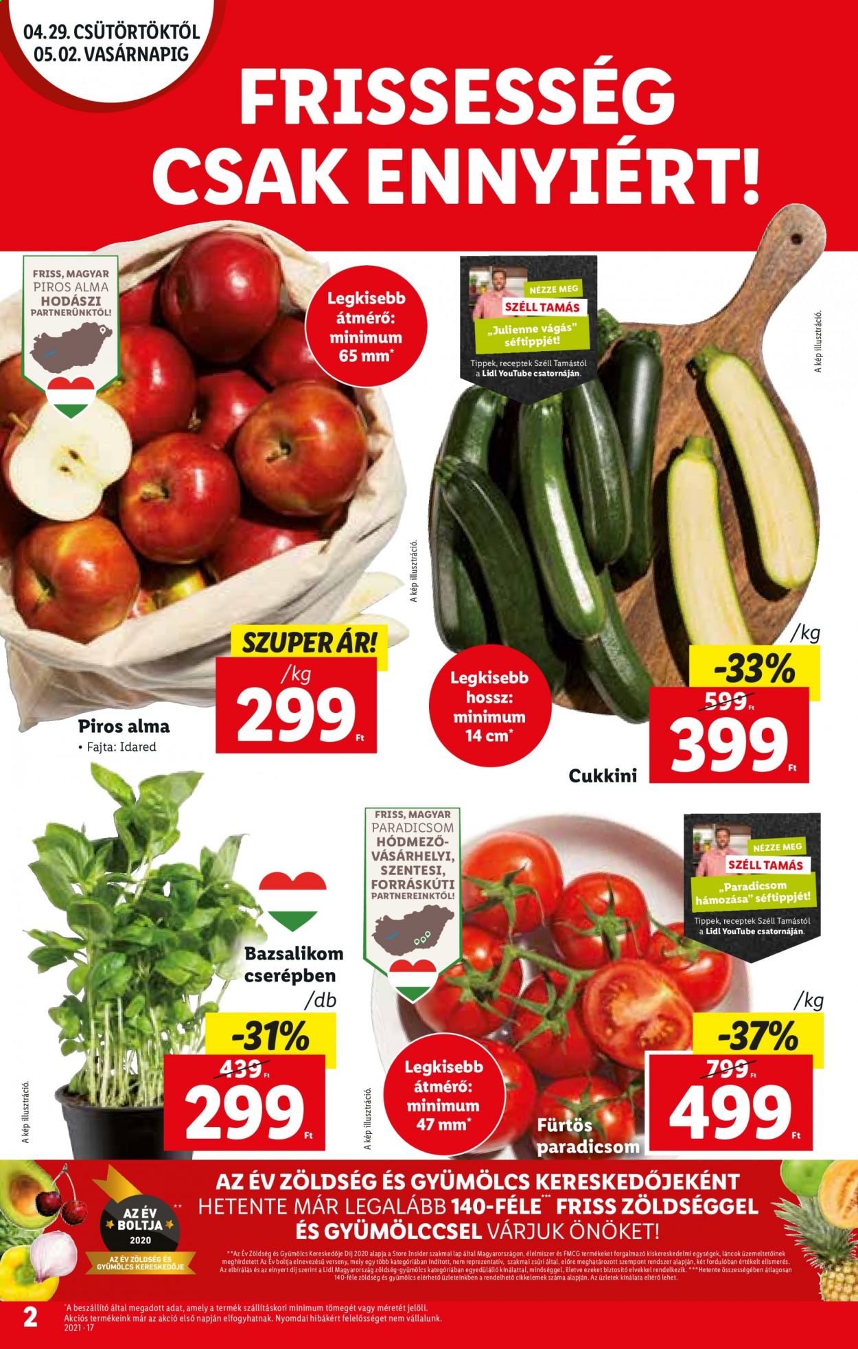 Lidl akciós újságok - 2021.04.29 - 2021.05.05. Oldal 2
