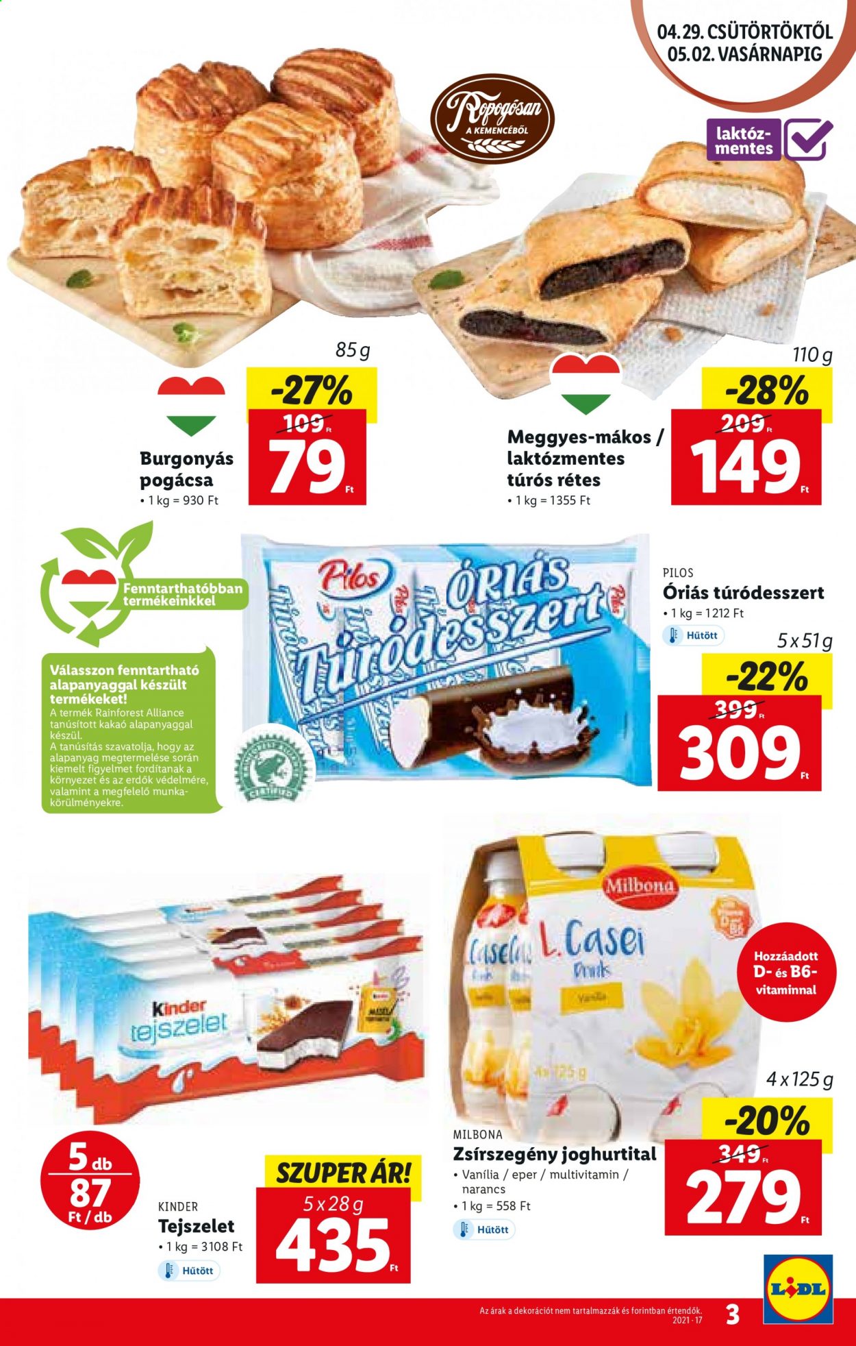Lidl akciós újságok - 2021.04.29 - 2021.05.05. Oldal 3