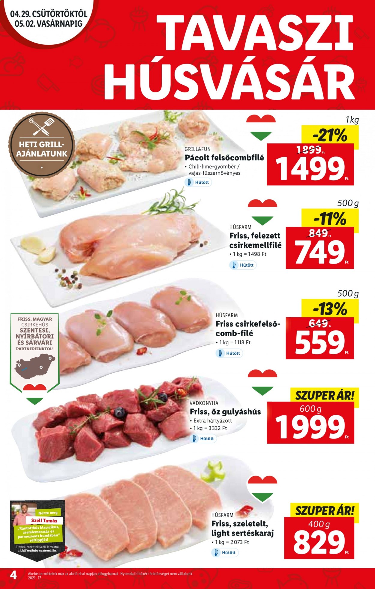Lidl akciós újságok - 2021.04.29 - 2021.05.05. Oldal 4