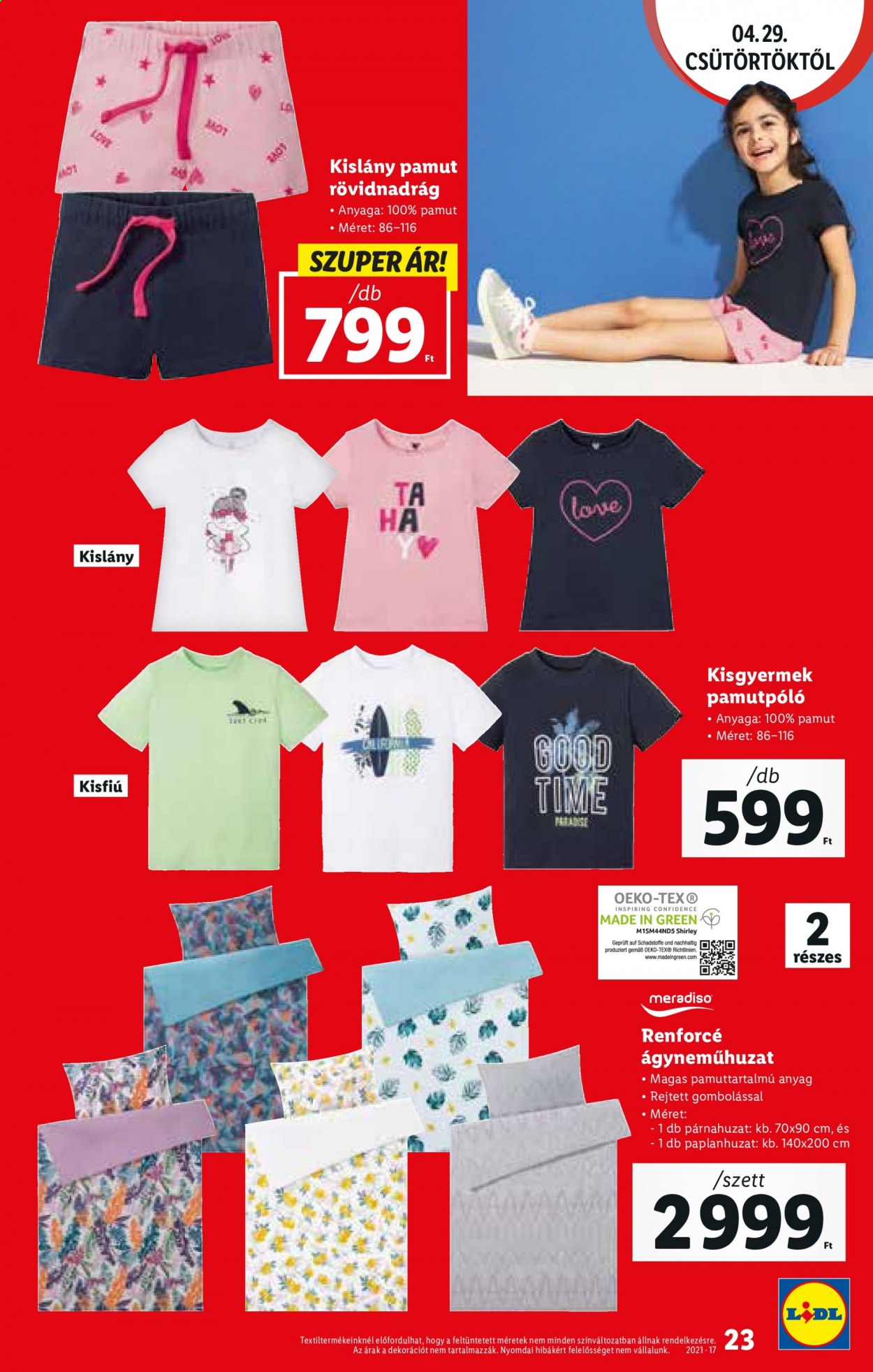 Lidl akciós újságok - 2021.04.29 - 2021.05.05. Oldal 23