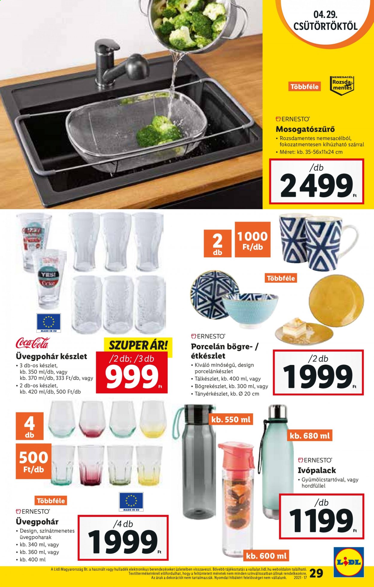 Lidl akciós újságok - 2021.04.29 - 2021.05.05. Oldal 29