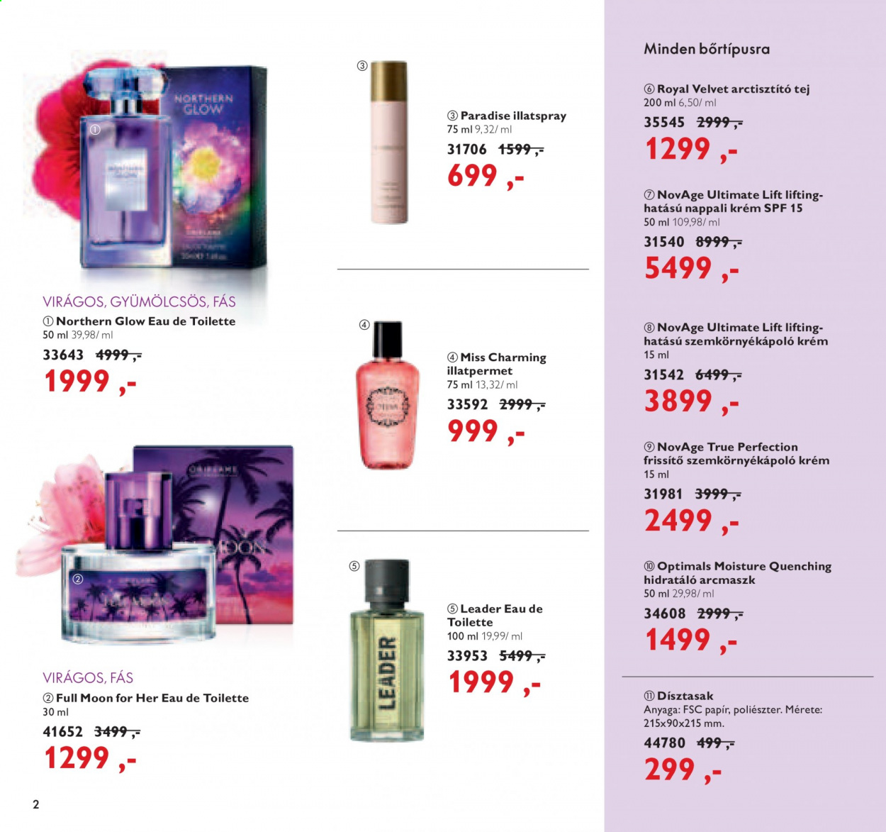Oriflame akciós újságok - 2021.04.20 - 2021.05.10. Oldal 2