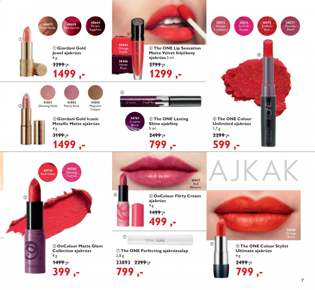 Oriflame akciós újságok - 2021.04.20 - 2021.05.10. Oldal 7