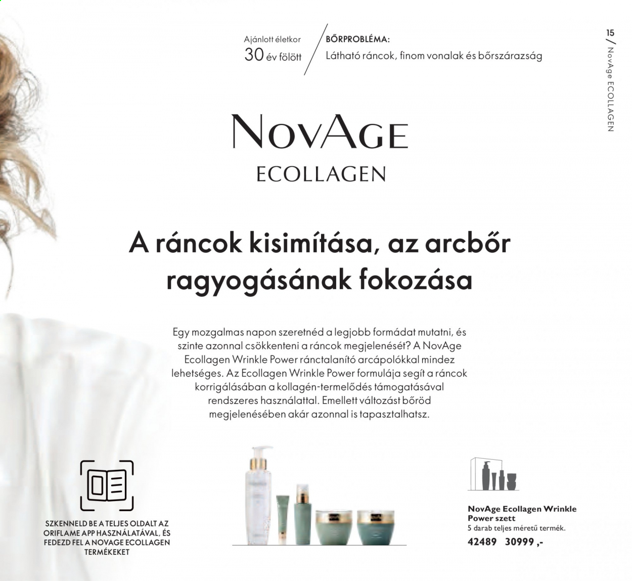 Oriflame akciós újságok. Oldal 15