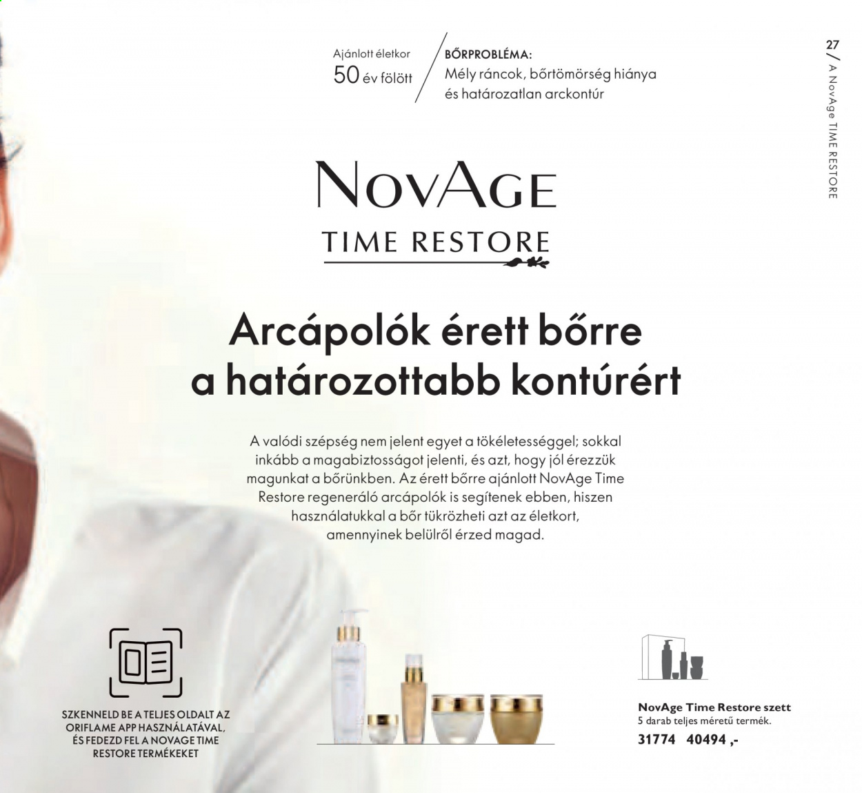 Oriflame akciós újságok. Oldal 27