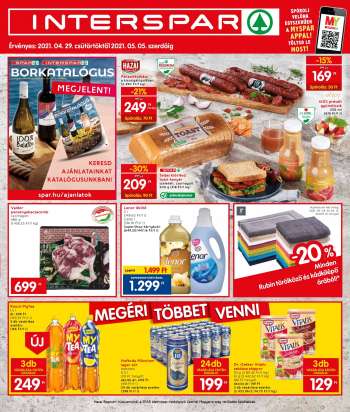 Újság INTERSPAR - 2021.04.29 - 2021.05.05.