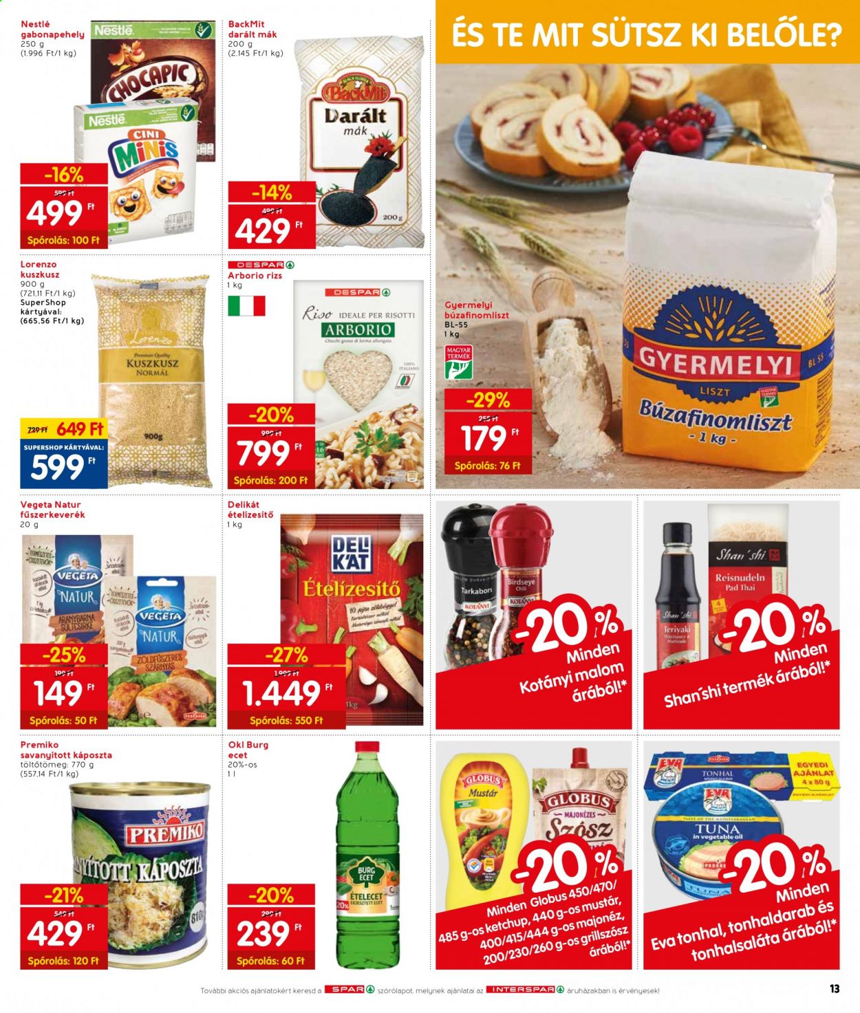 INTERSPAR akciós újságok - 2021.04.29 - 2021.05.05. Oldal 13