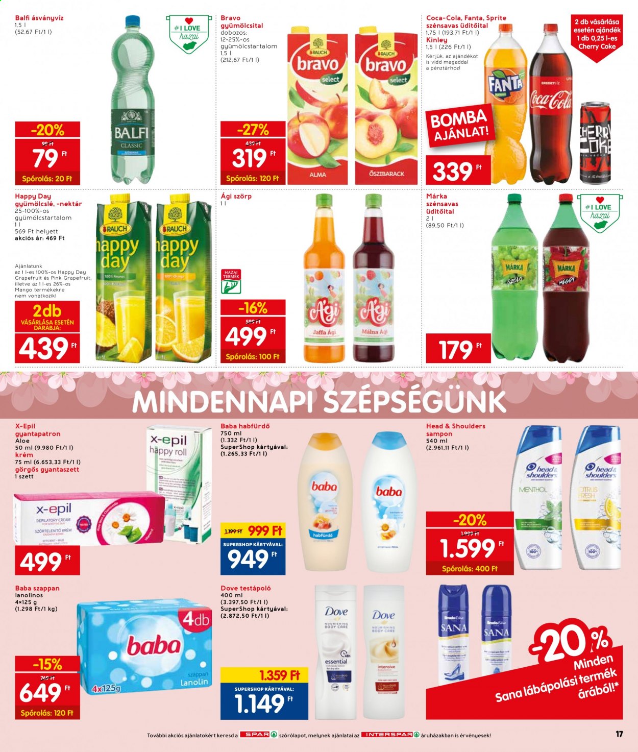 INTERSPAR akciós újságok - 2021.04.29 - 2021.05.05. Oldal 17
