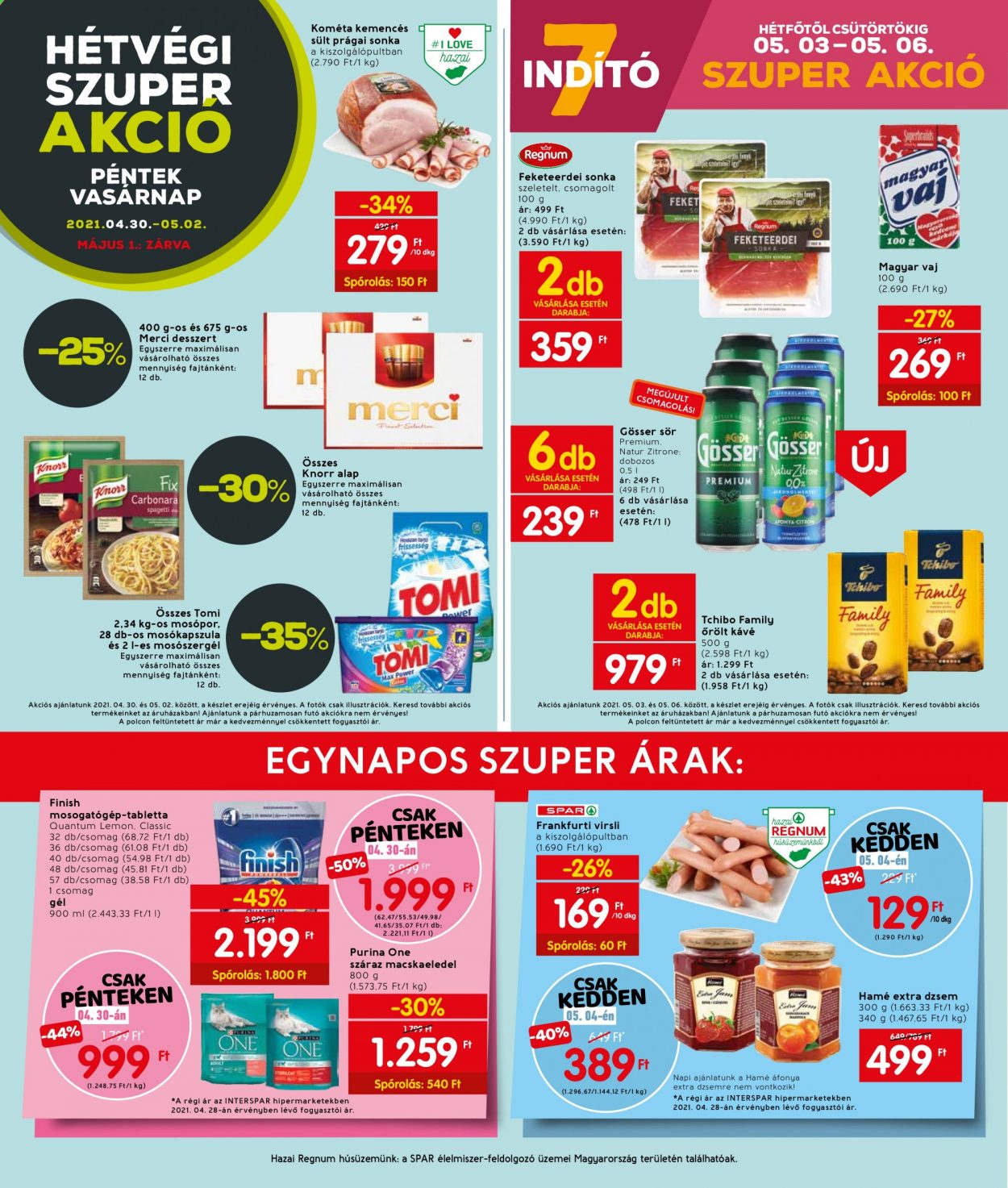 INTERSPAR akciós újságok - 2021.04.29 - 2021.05.05. Oldal 24