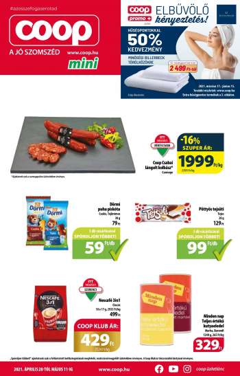 Újság Coop - 2021.04.28 - 2021.05.11.