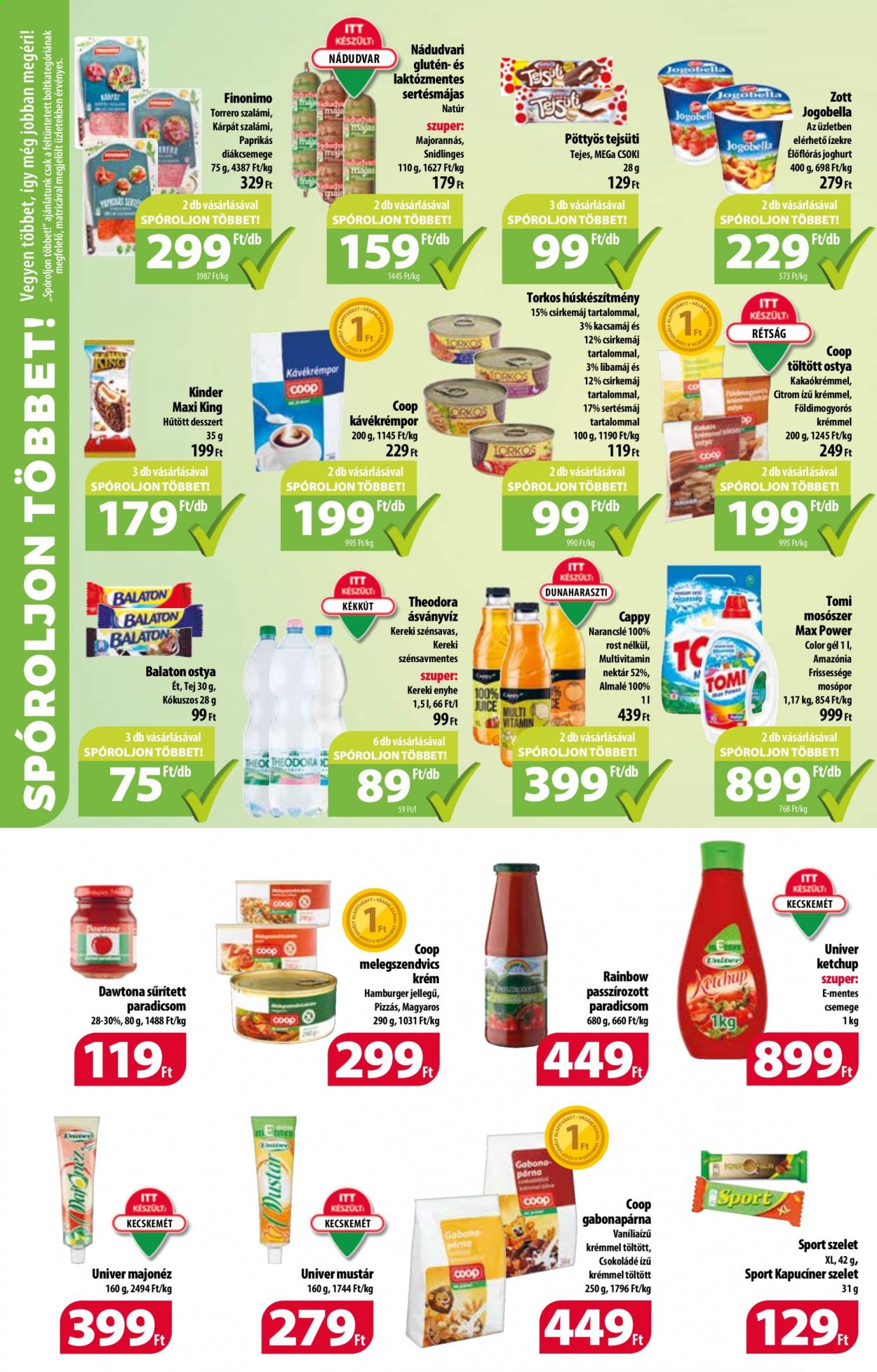 Coop akciós újságok - 2021.04.27 - 2021.05.04. Oldal 4