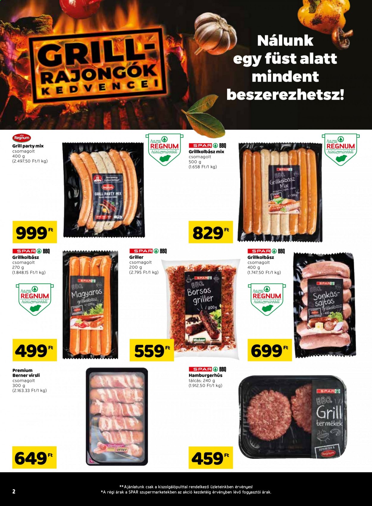 SPAR akciós újságok - 2021.04.29 - 2021.05.05. Oldal 2