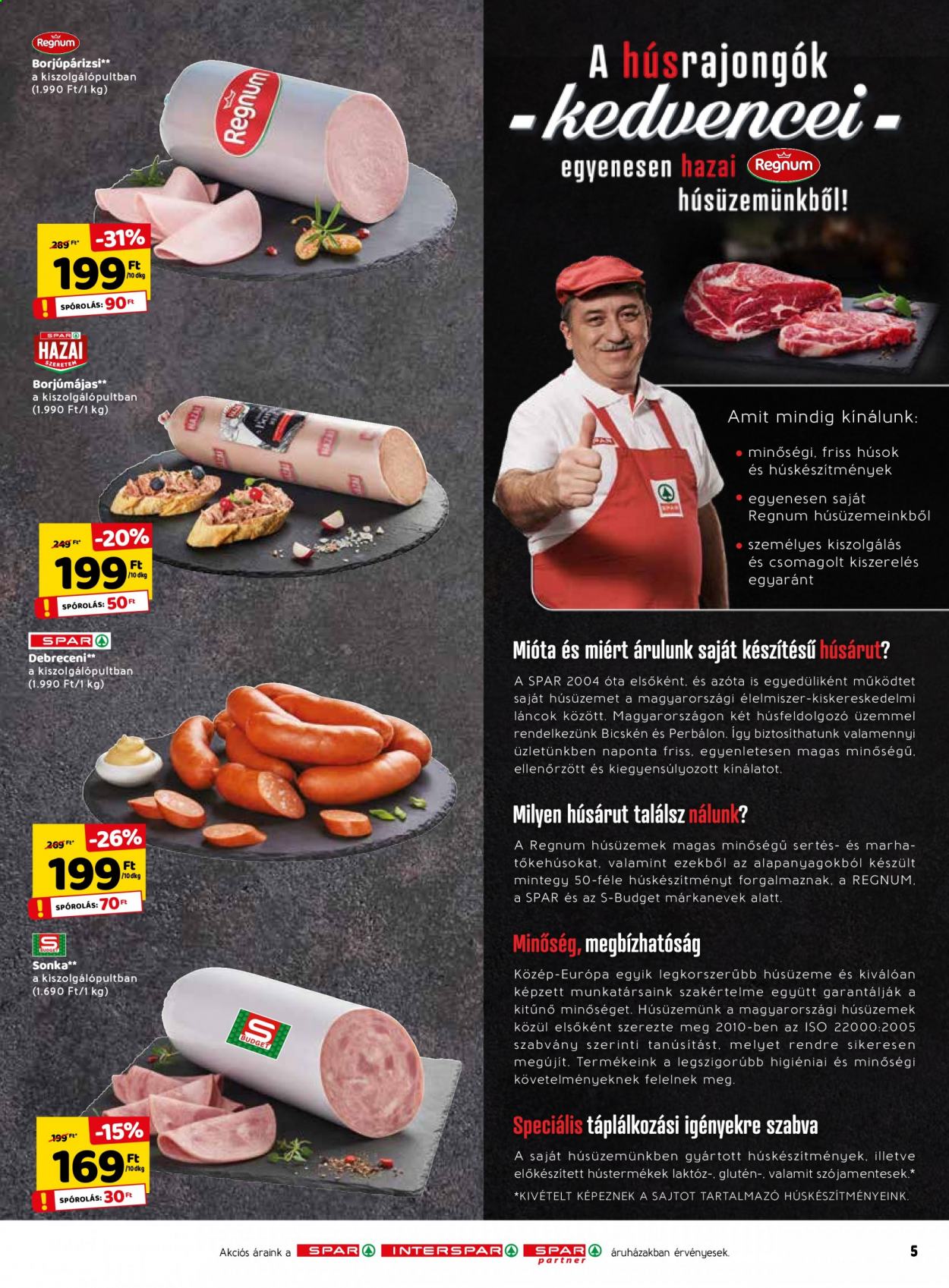 SPAR akciós újságok - 2021.04.29 - 2021.05.05. Oldal 5