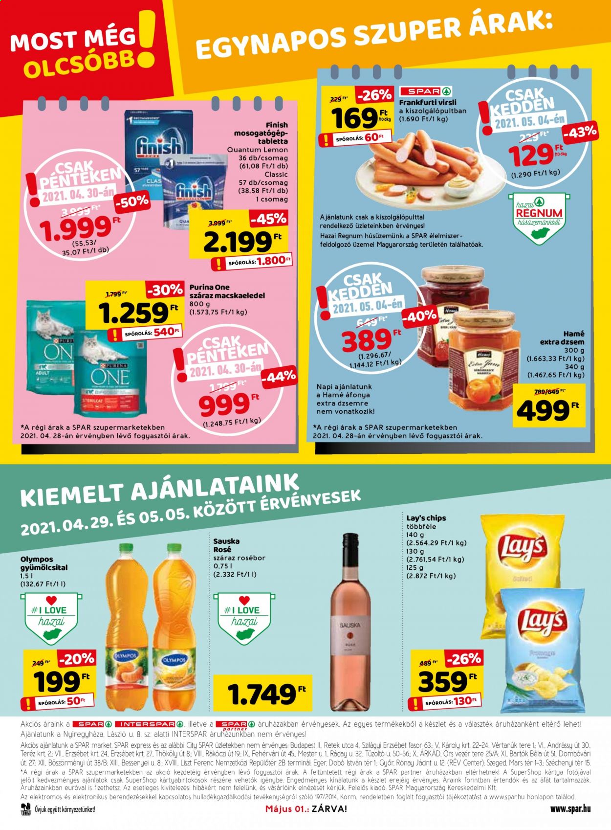SPAR akciós újságok - 2021.04.29 - 2021.05.05. Oldal 28