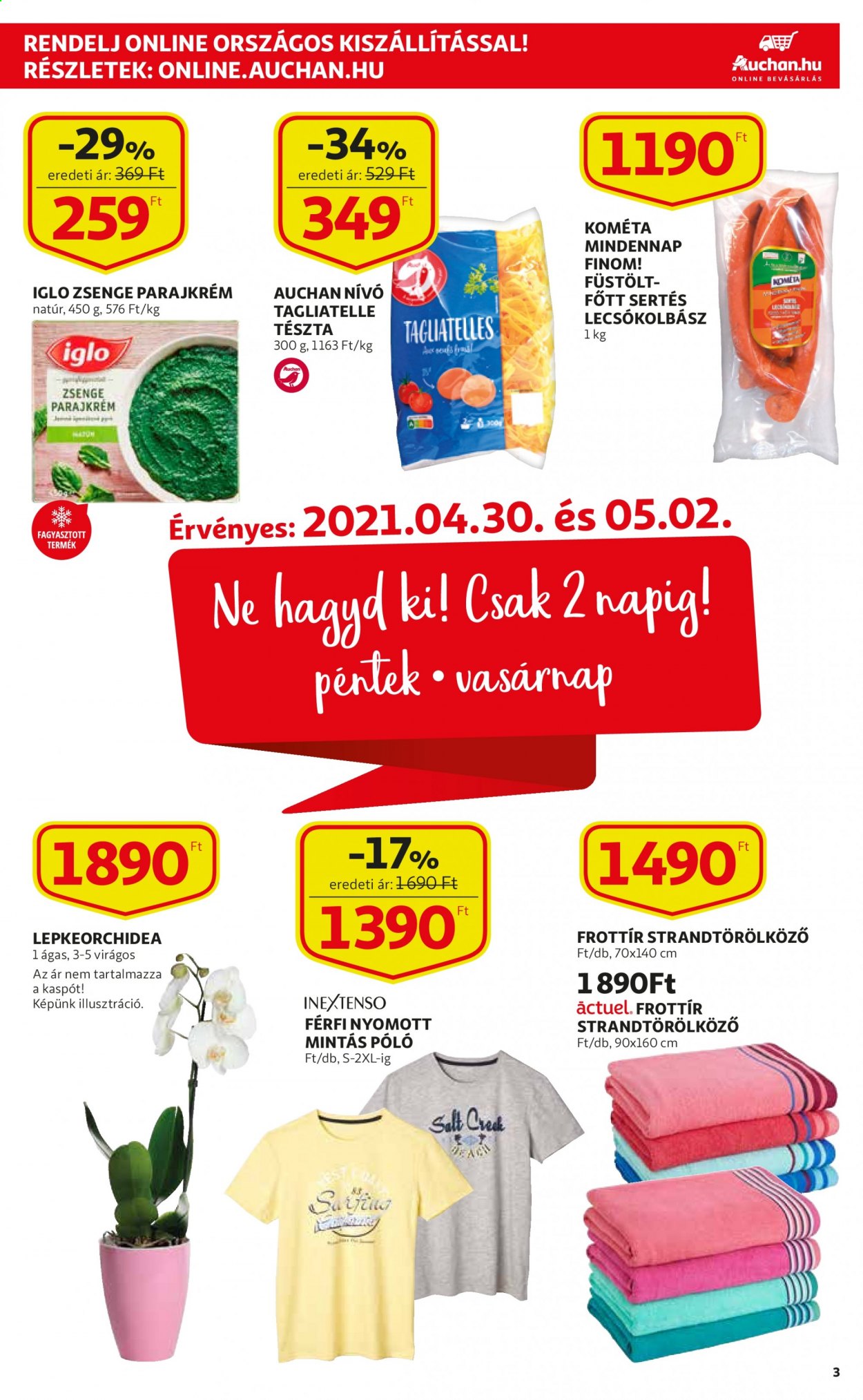 Auchan akciós újságok - 2021.04.29 - 2021.05.05. Oldal 3