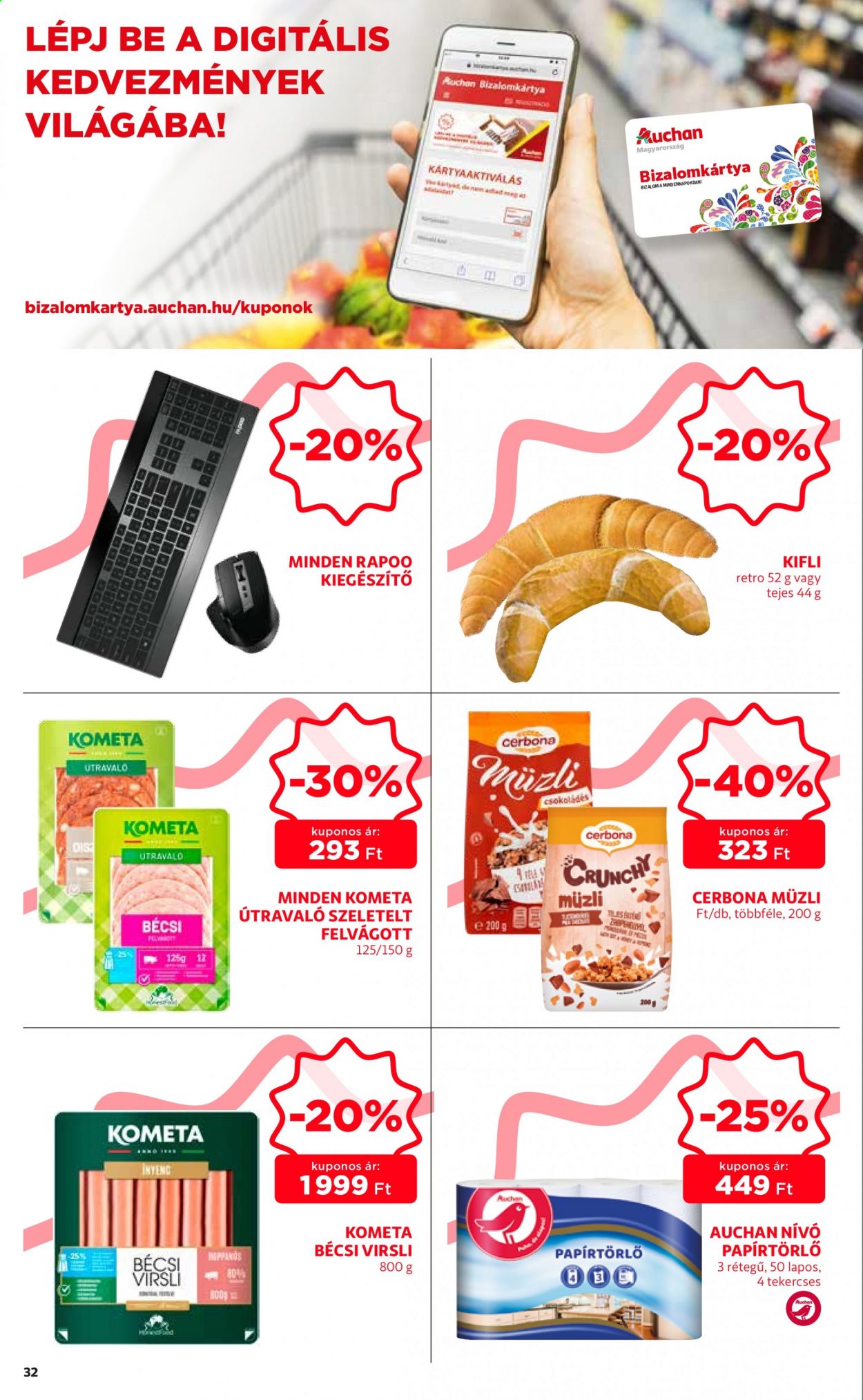 Auchan akciós újságok - 2021.04.29 - 2021.05.05. Oldal 32