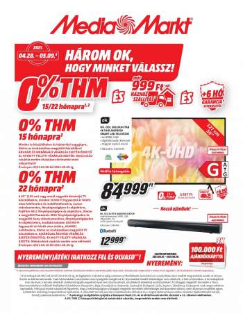 Újság MediaMarkt - 2021.04.28 - 2021.05.09.