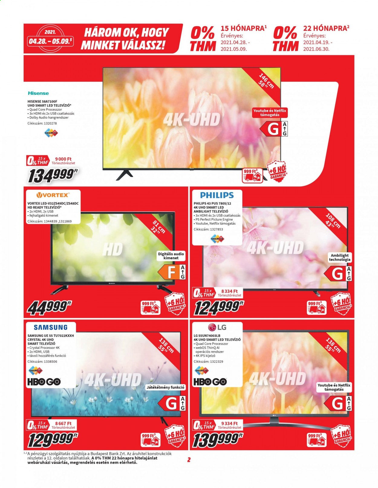 MediaMarkt akciós újságok - 2021.04.28 - 2021.05.09. Oldal 2