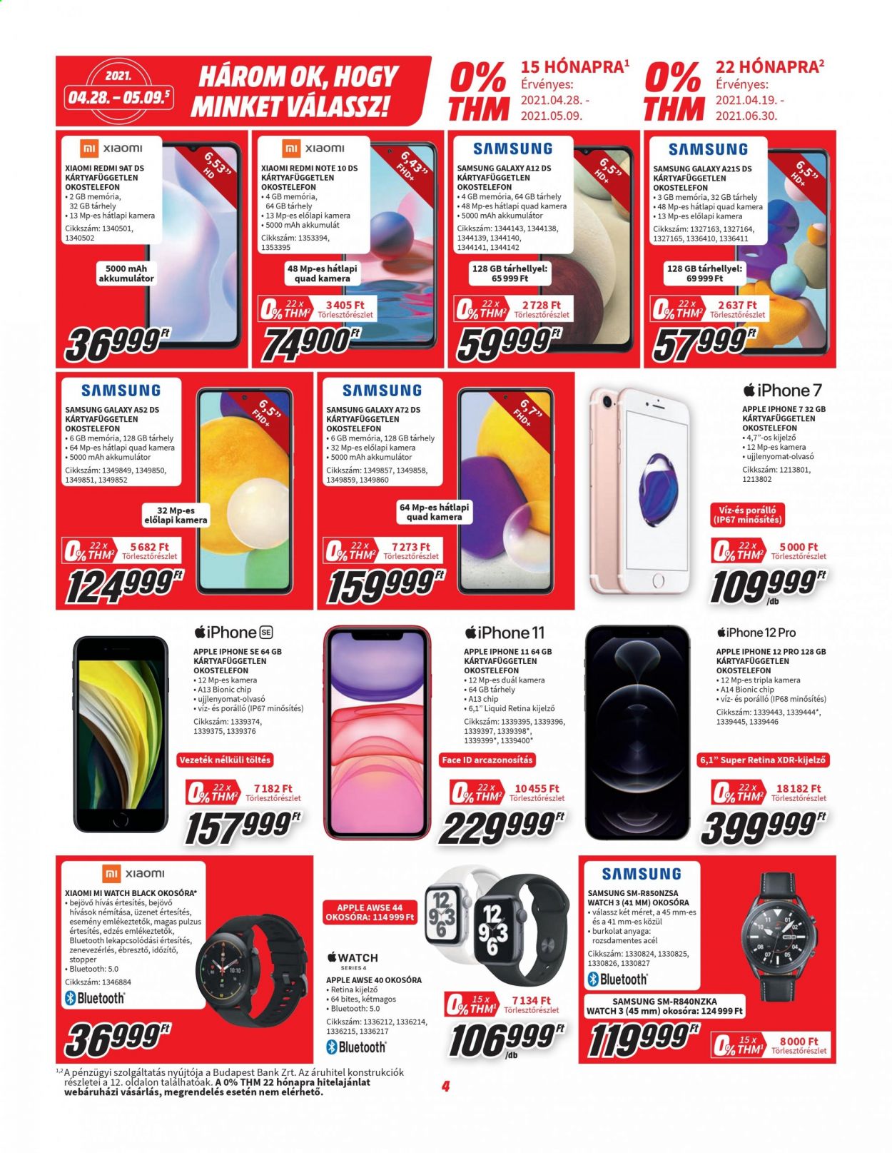 MediaMarkt akciós újságok - 2021.04.28 - 2021.05.09. Oldal 4
