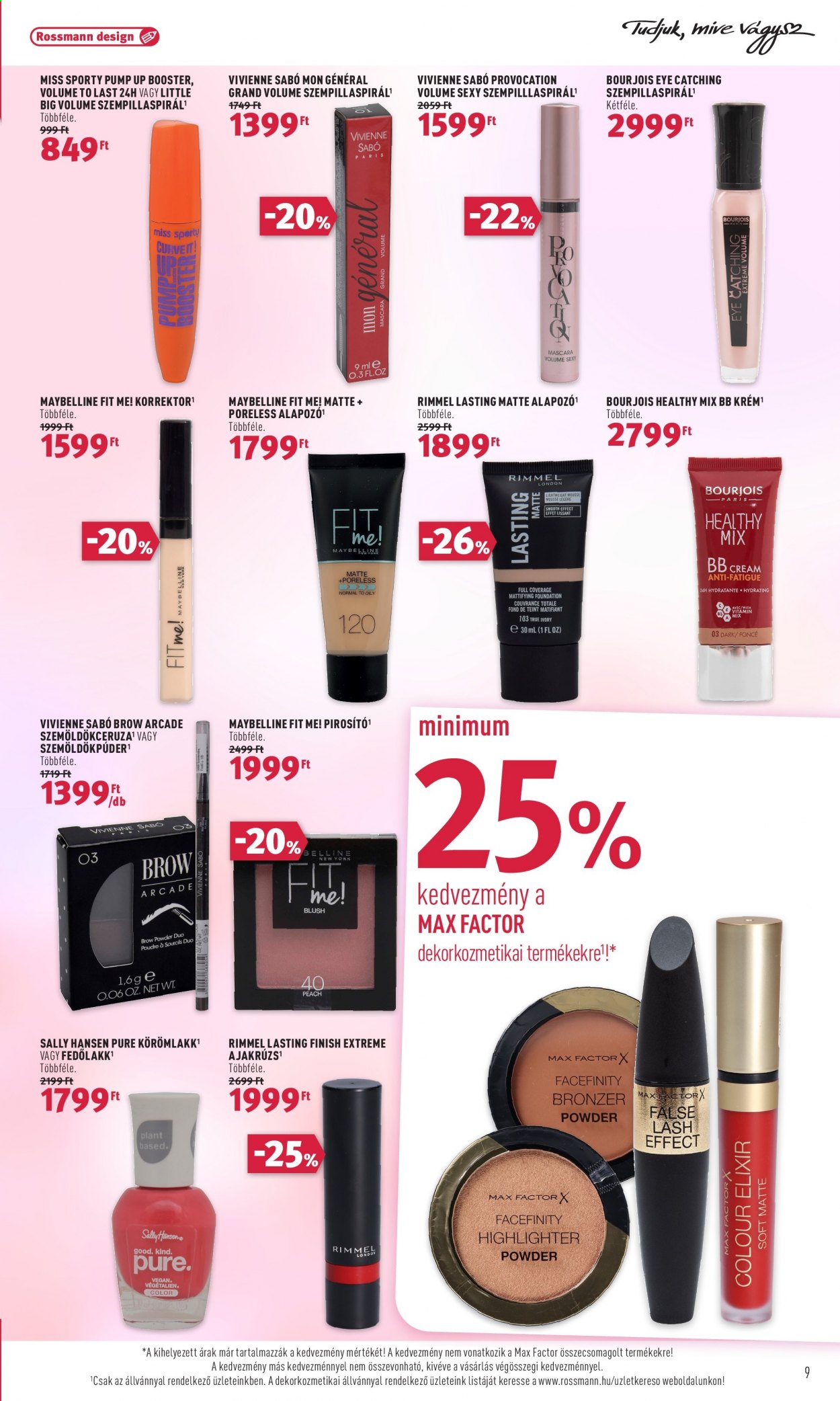 Rossmann akciós újságok - 2021.05.03 - 2021.05.07. Oldal 9