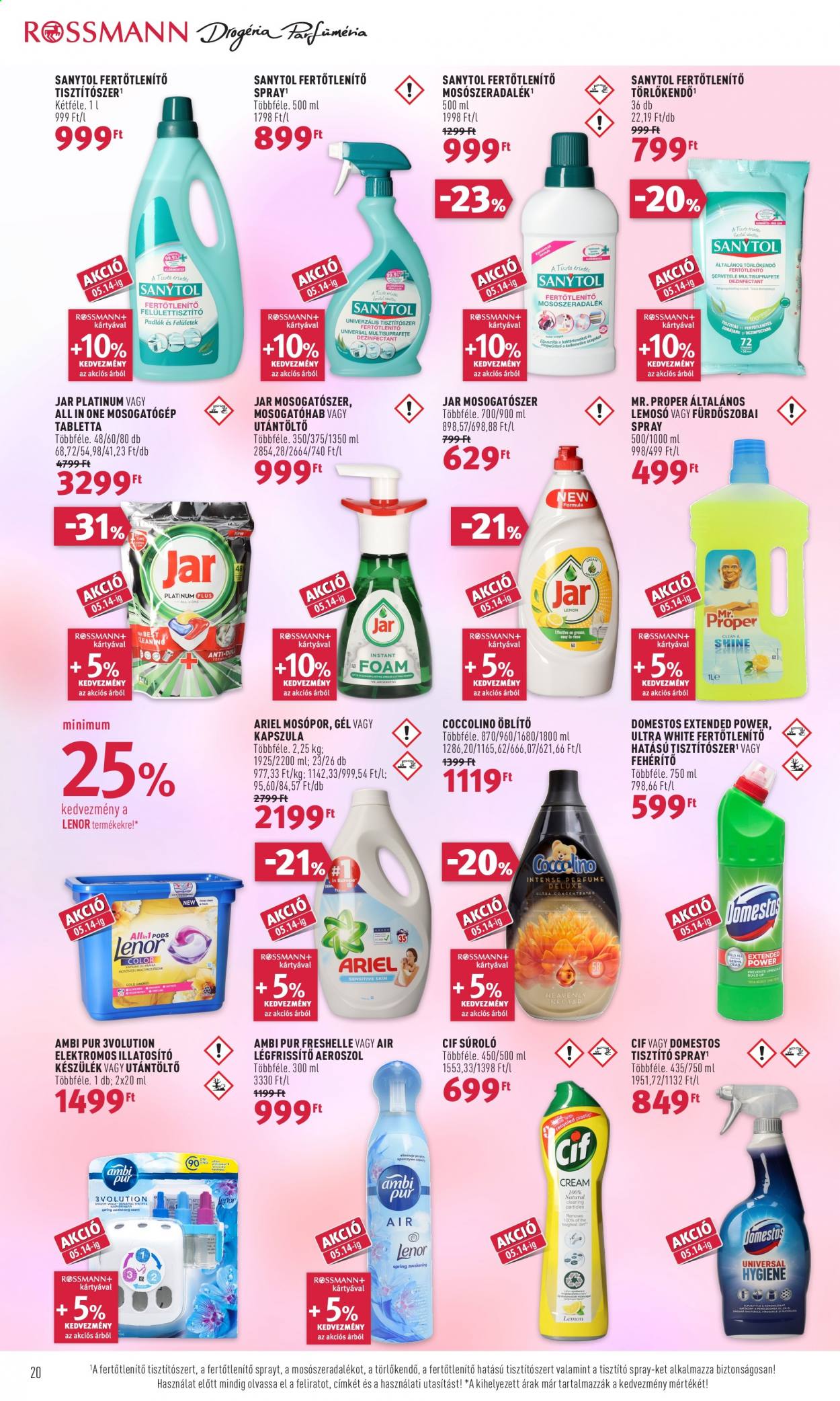 Rossmann akciós újságok - 2021.05.03 - 2021.05.07. Oldal 20